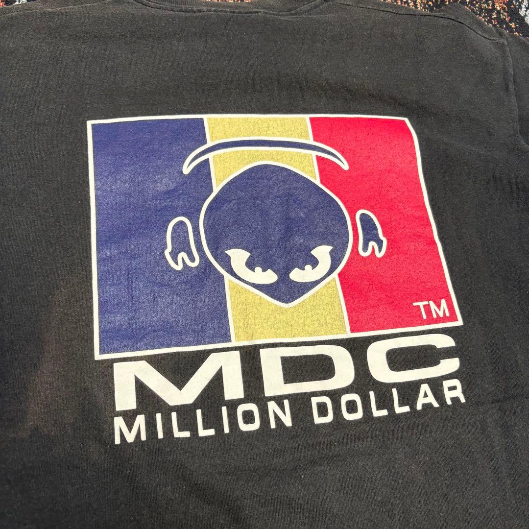 90s MDC / MILLION DOLLAR ロゴプリントTシャツ
