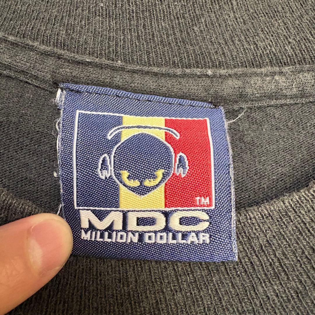 90s MDC / MILLION DOLLAR ロゴプリントTシャツ