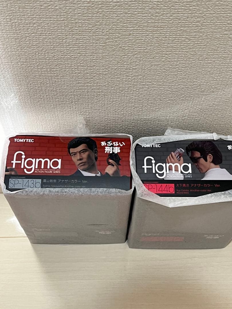 figma あぶない刑事　鷹山敏樹＆大下勇次　アナザーカラー未開封品