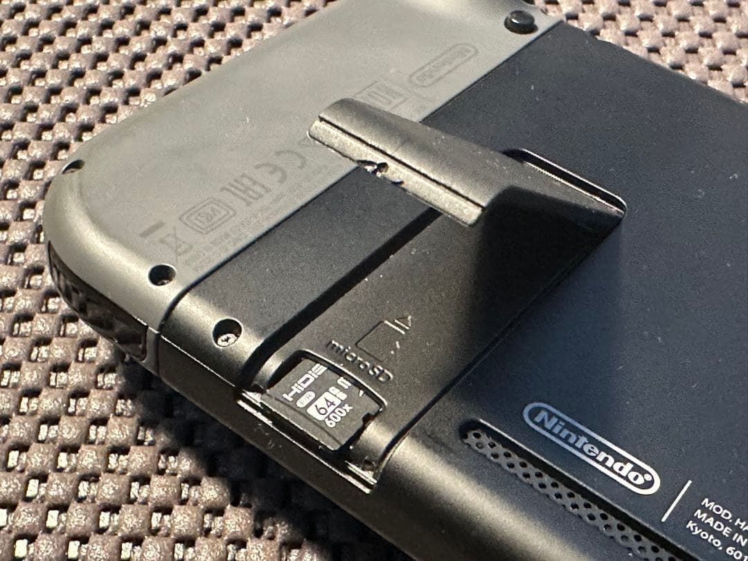 ★箱付き★Nintendo Switch グレー 本体　SDカード64GB付