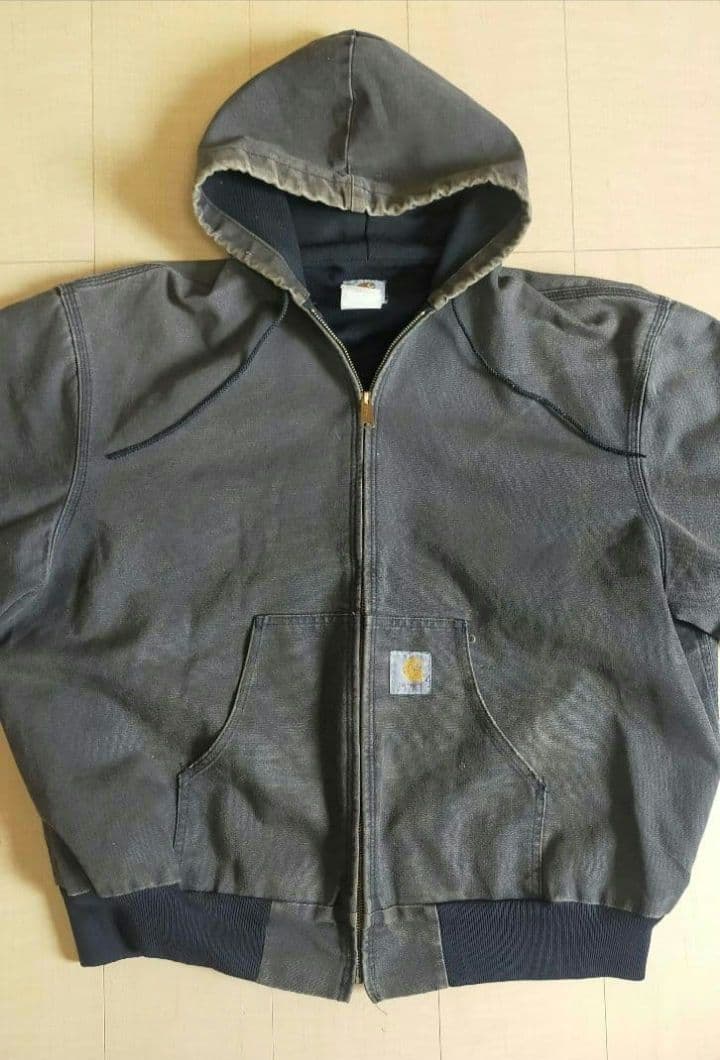【鬼フェード】90s Carhartt アクティブジャケット USA製J131