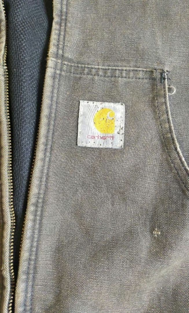 【鬼フェード】90s Carhartt アクティブジャケット USA製J131