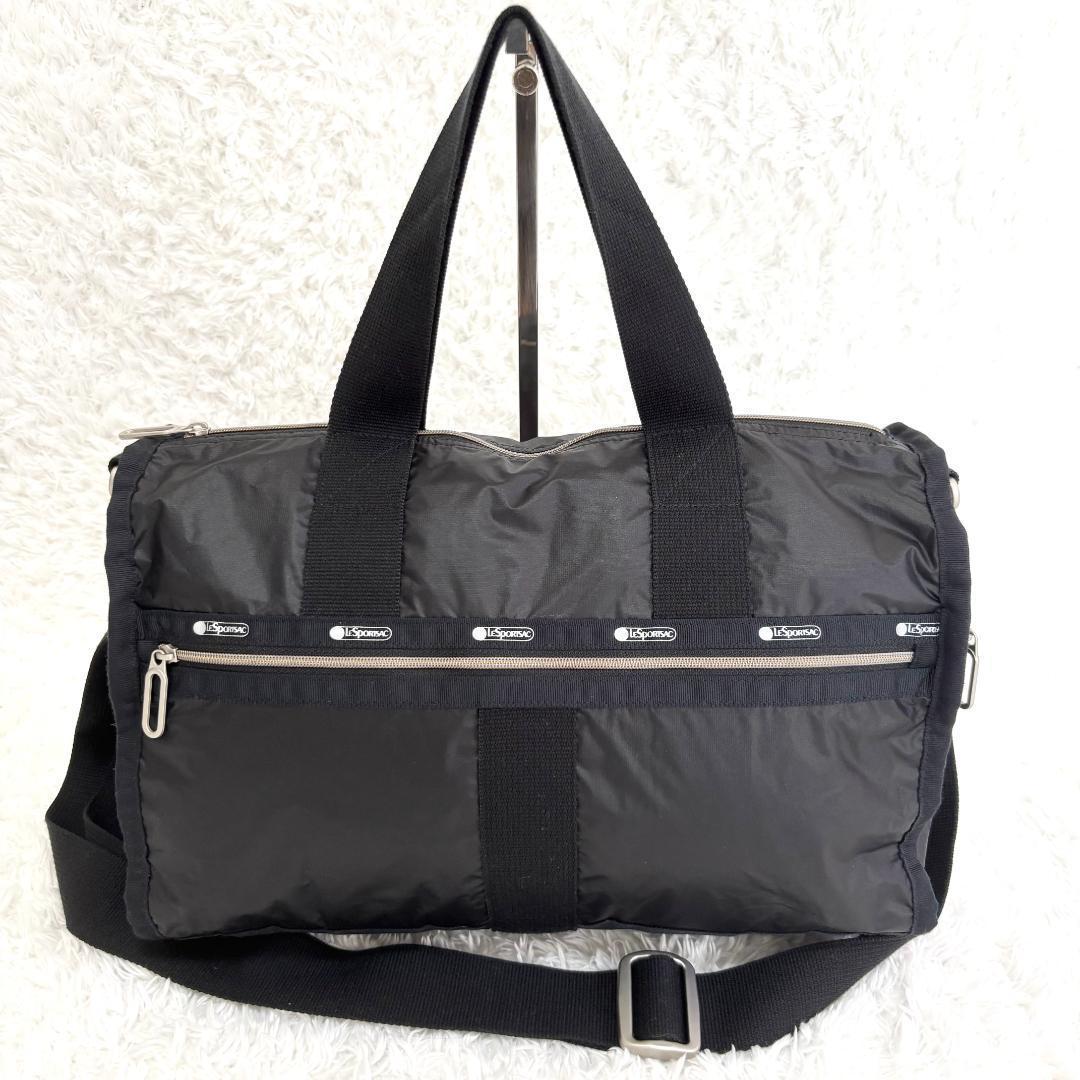 レスポートサック エッセンシャル ミニボストン ショルダーバッグ 2way 黒