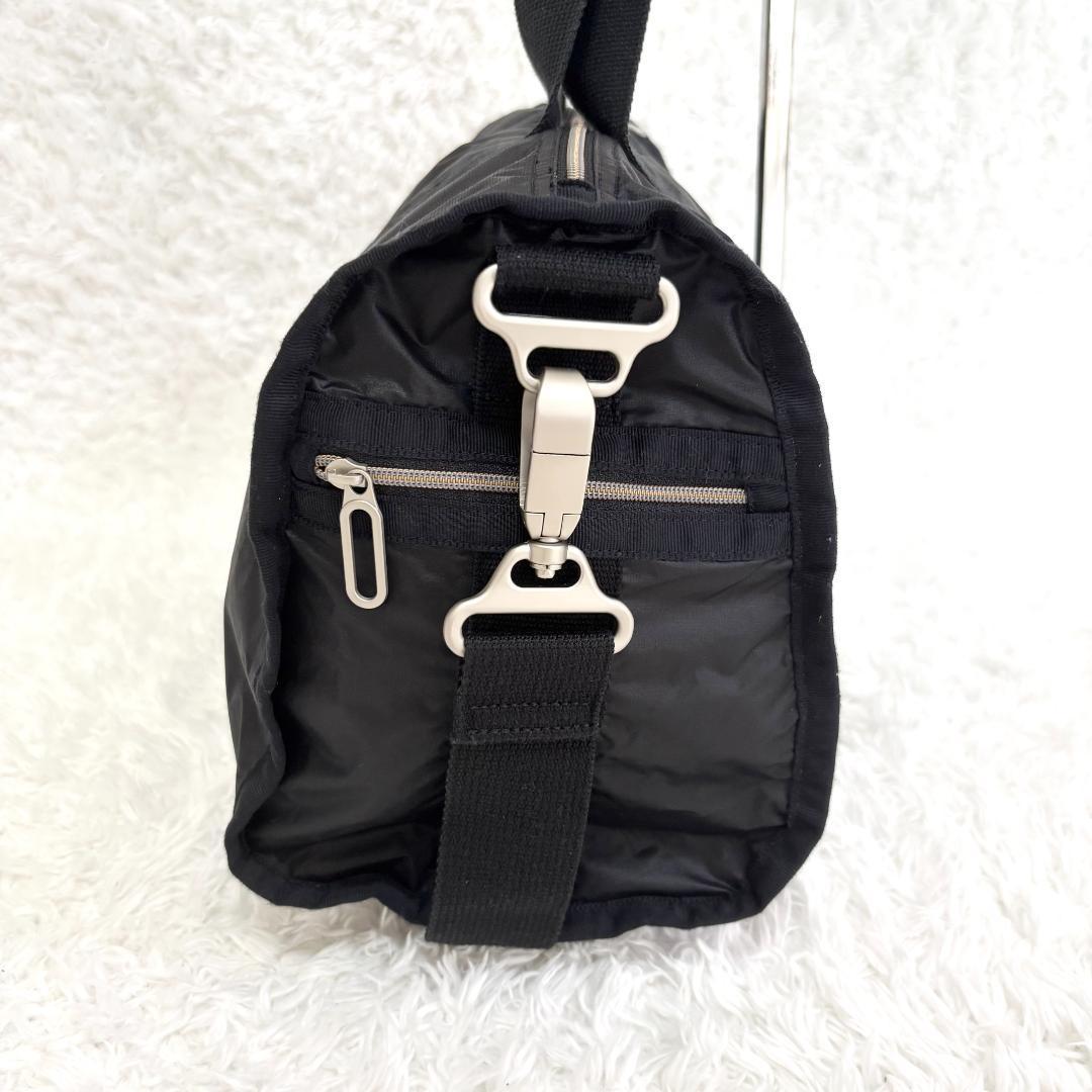 レスポートサック エッセンシャル ミニボストン ショルダーバッグ 2way 黒