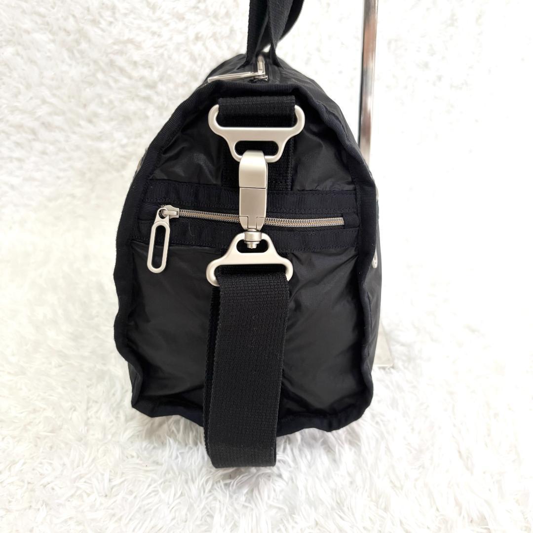 レスポートサック エッセンシャル ミニボストン ショルダーバッグ 2way 黒