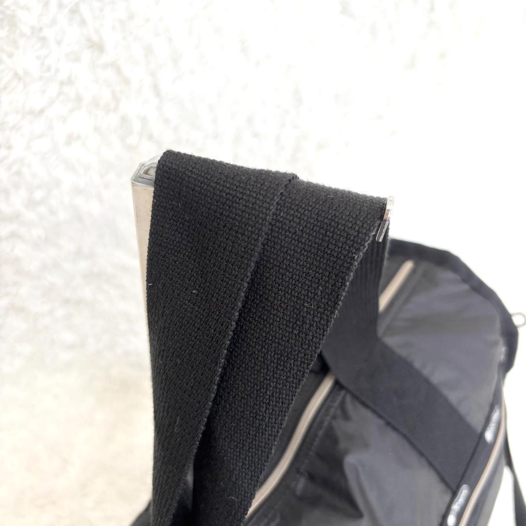 レスポートサック エッセンシャル ミニボストン ショルダーバッグ 2way 黒