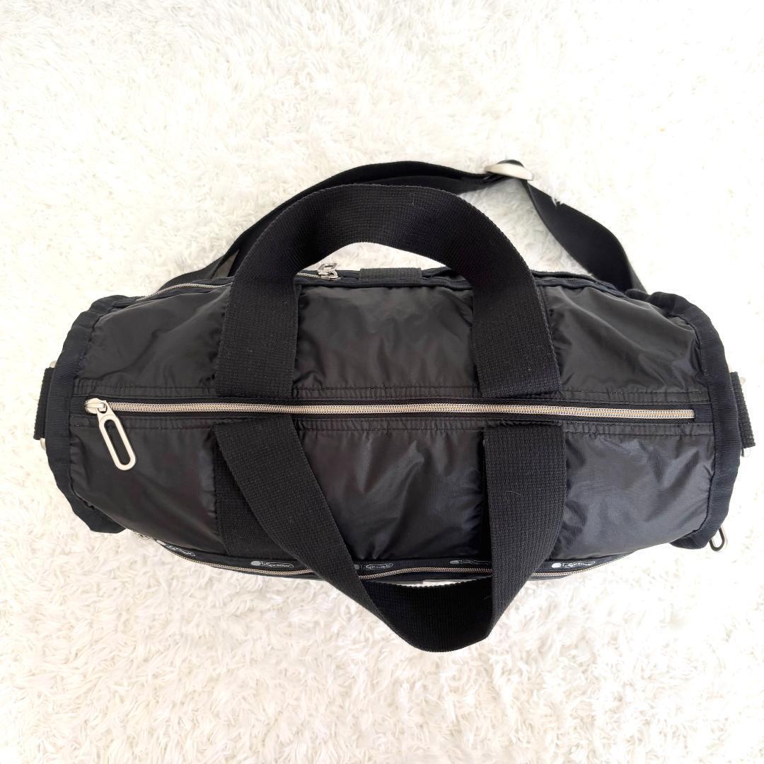 レスポートサック エッセンシャル ミニボストン ショルダーバッグ 2way 黒