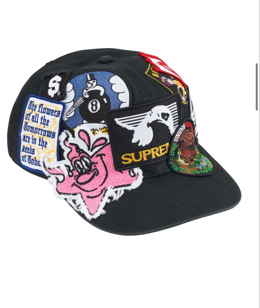 帽子 Supreme Patches 6-Panel Cap
