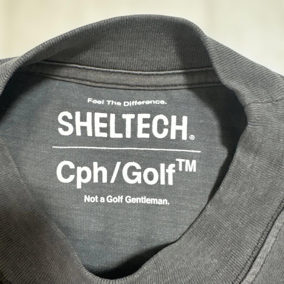 SHELTECH Cph/Golf™ 長袖Tシャツ グレー　Lサイズ