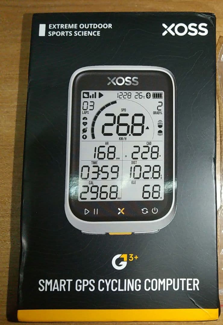 【新品】XOSS G+ Gen.3 GPSサイクルコンピューター