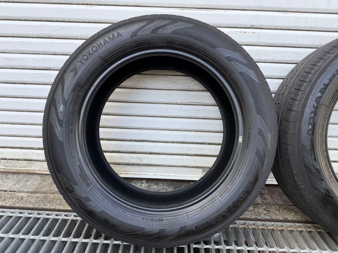 YOKOHAMA ADVAN V03 225/60R18 ×2本 中古