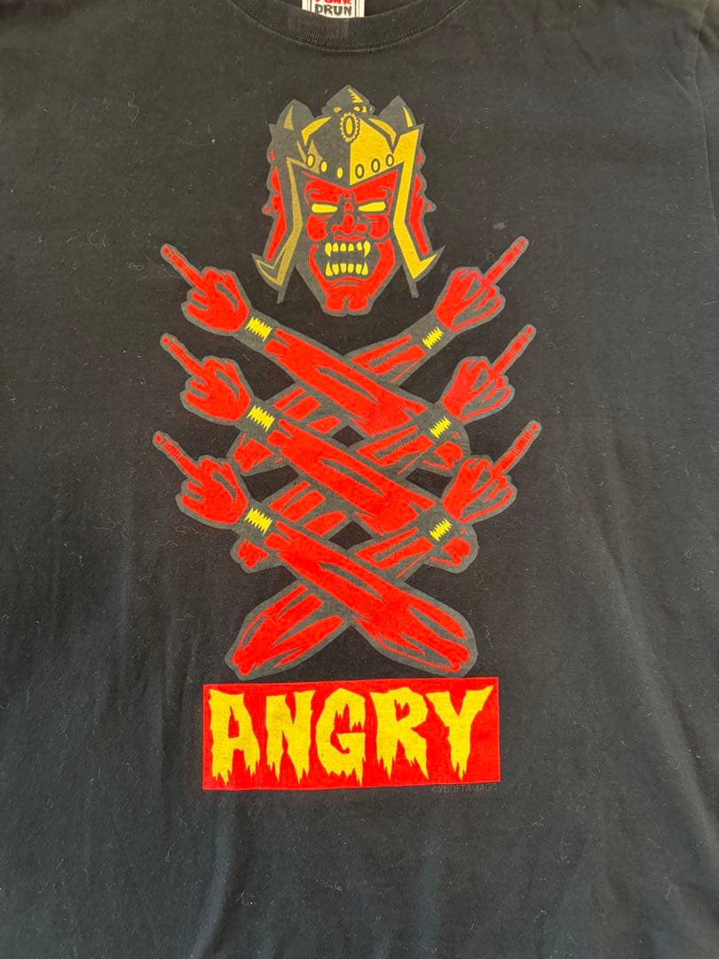 パンクドランカーズ × キン肉マン アシュラマン ANGRY Tシャツ L