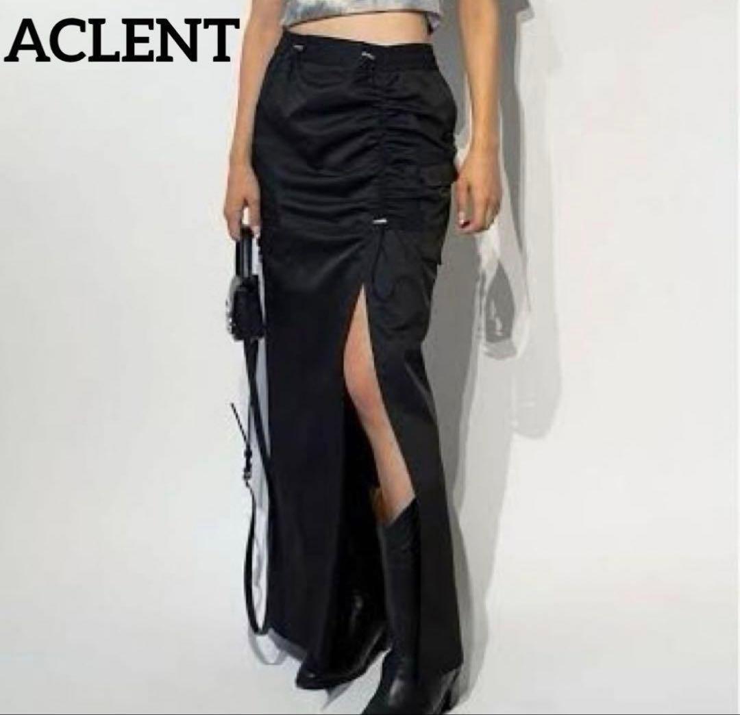 【新品】ACLENT（アクレント）ロングスリットスカート