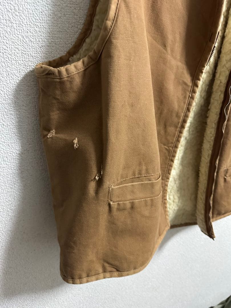 carhartt ブラウンベスト