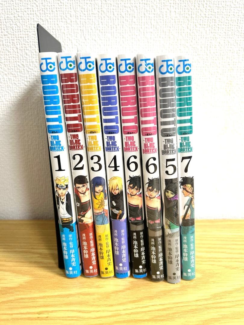 【全巻　初版　帯、チラシ付】BORUTO―TWO BLUE VORTEX―