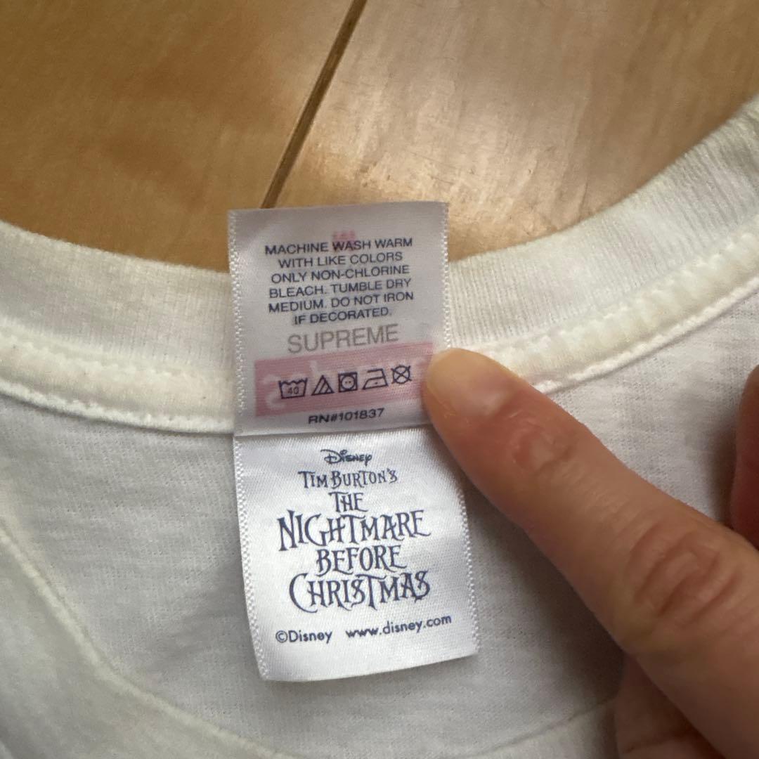 Supreme ナイトメア・ビフォア・クリスマス Tシャツ M