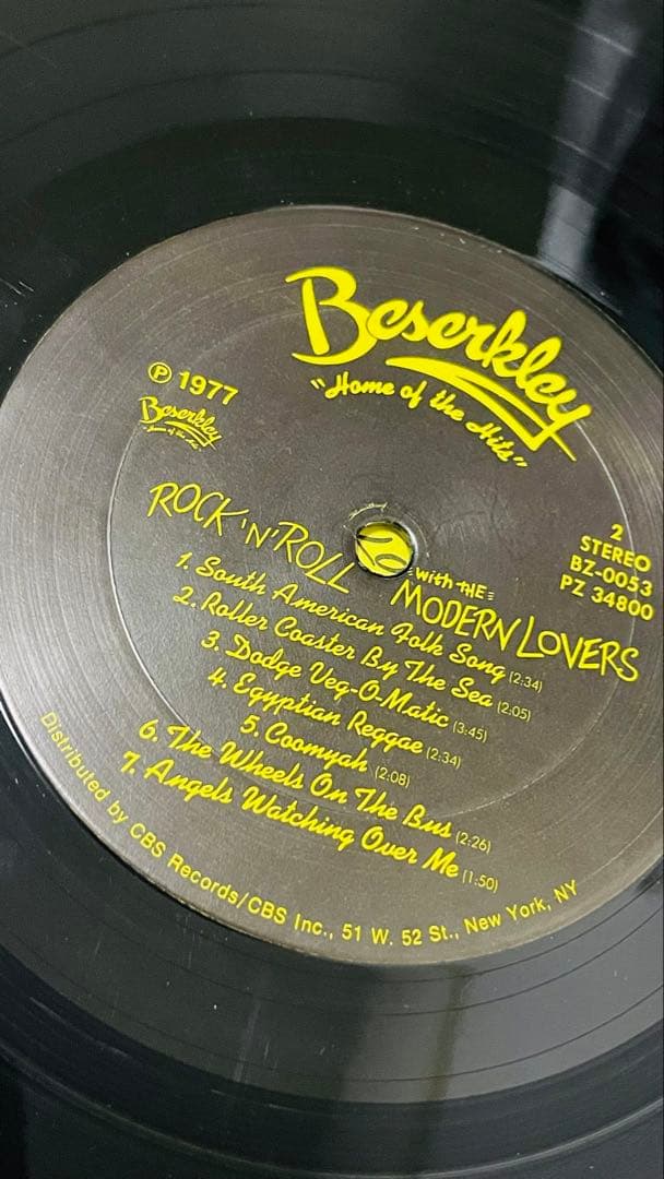 洋楽 ROCK 'N' ROLL with THE MODERN LOVERS