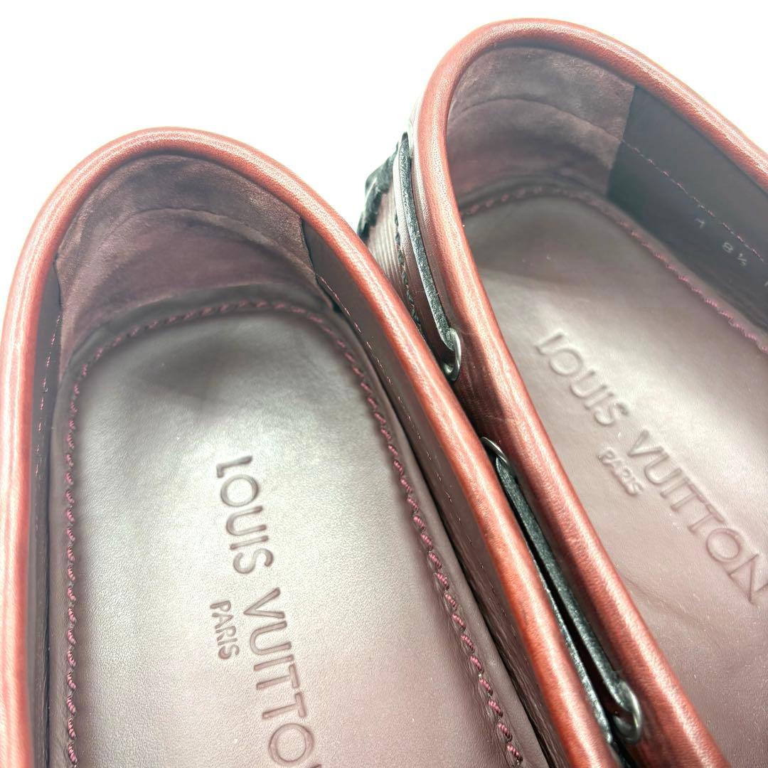 LOUIS VUITTON エピ デッキシューズ ドライビング 【8.5】 茶