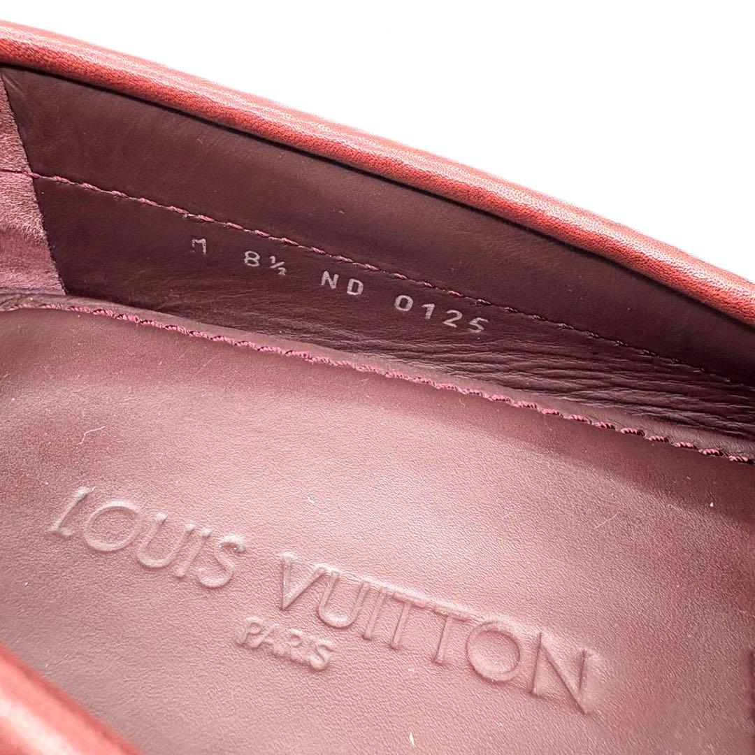 LOUIS VUITTON エピ デッキシューズ ドライビング 【8.5】 茶