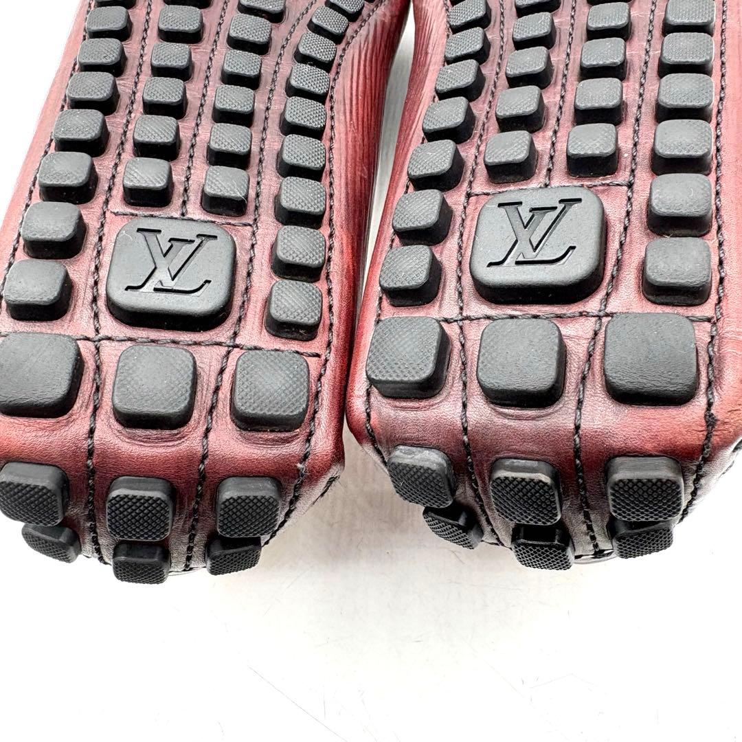 LOUIS VUITTON エピ デッキシューズ ドライビング 【8.5】 茶