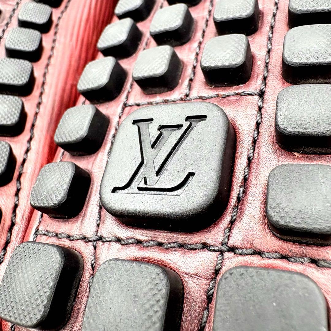 LOUIS VUITTON エピ デッキシューズ ドライビング 【8.5】 茶