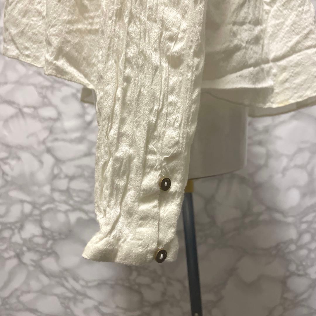 希少　MAKU textilesインド伝統織物　ハンドメイドブラウス　一点物