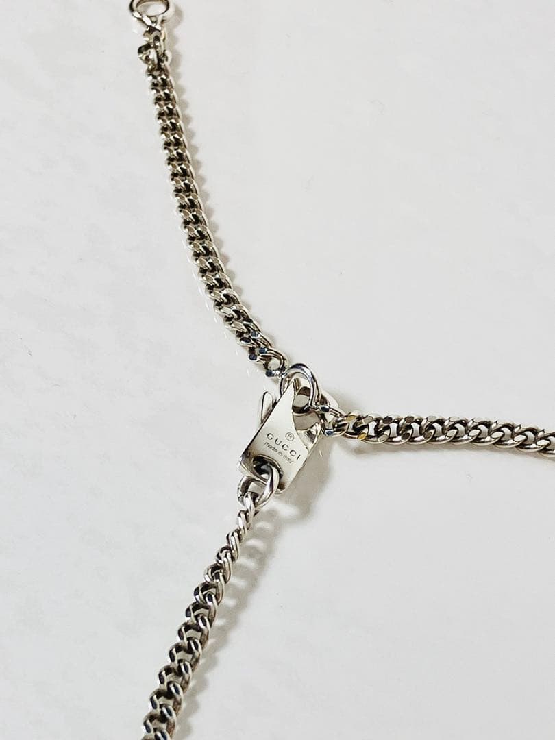 【超美品】GUCCI 喜平チェーン ネックレス 男女兼用　SV925 2.5ミリ