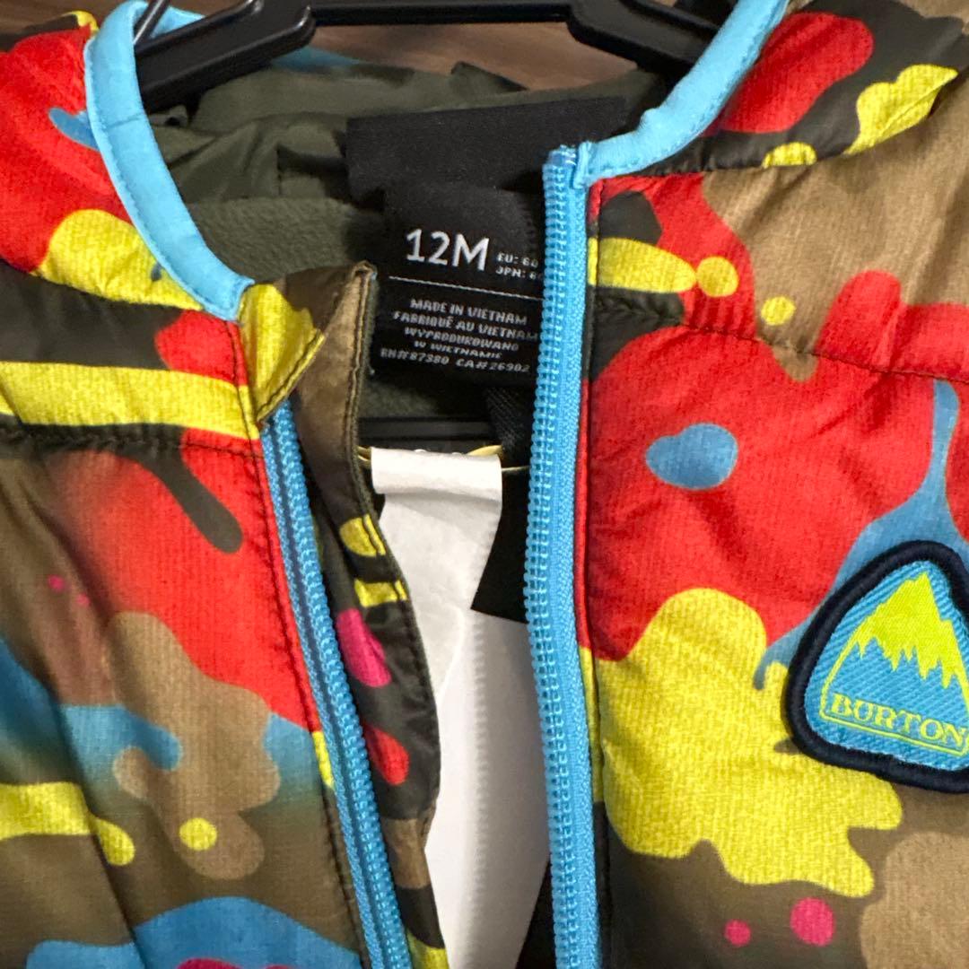 BURTON フード付きスキーウェア ジャンプスーツ　カバーオール12M-18M