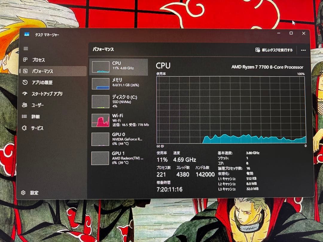 CPU AMD Ryzen 7 7700 CPU