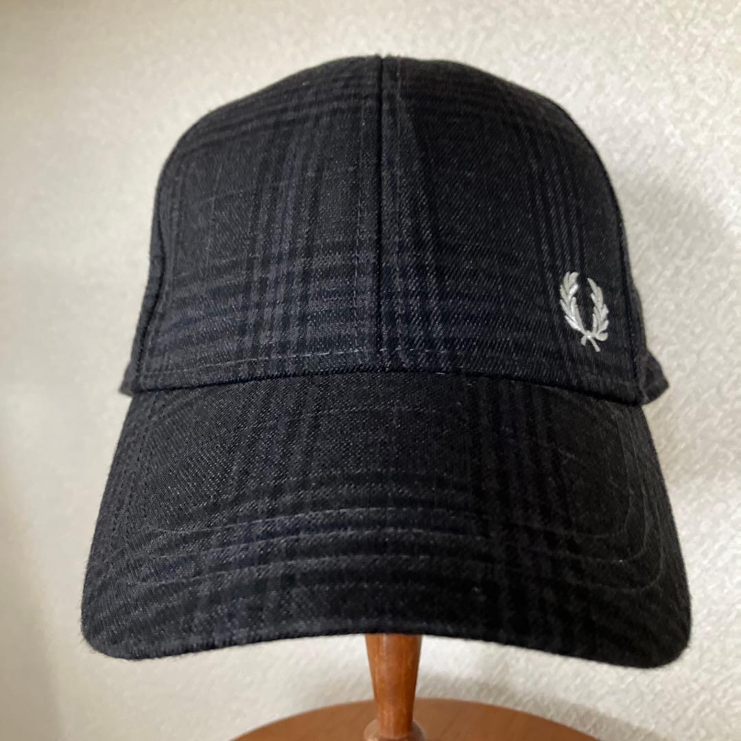 【美品】 フレッドペリー FRED PERRY キャップ