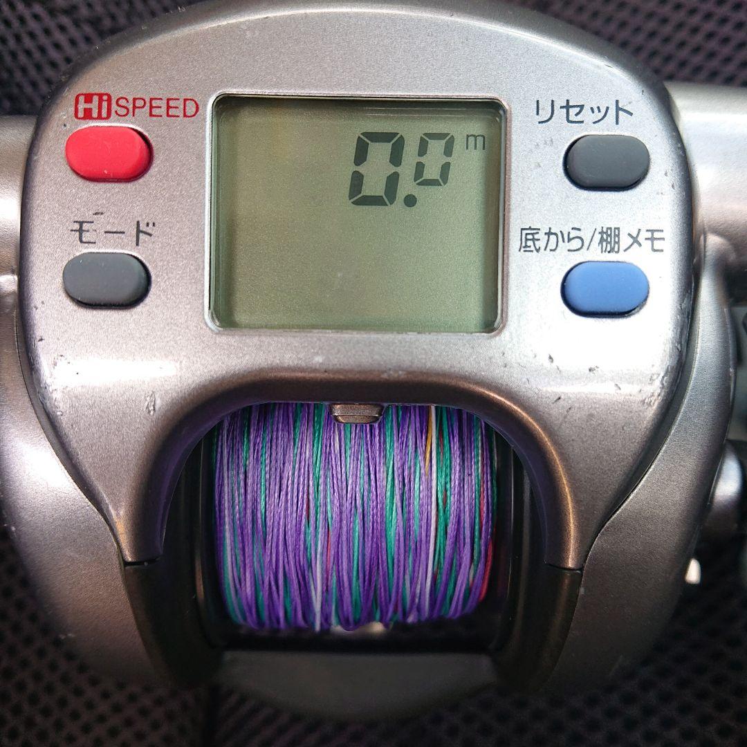 実動3.1km 15h ダイワ電動リール ハイパータナコン 500e