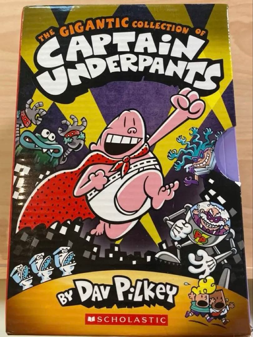 Captain Underpants 12巻セット Dav Pilkey英語絵本