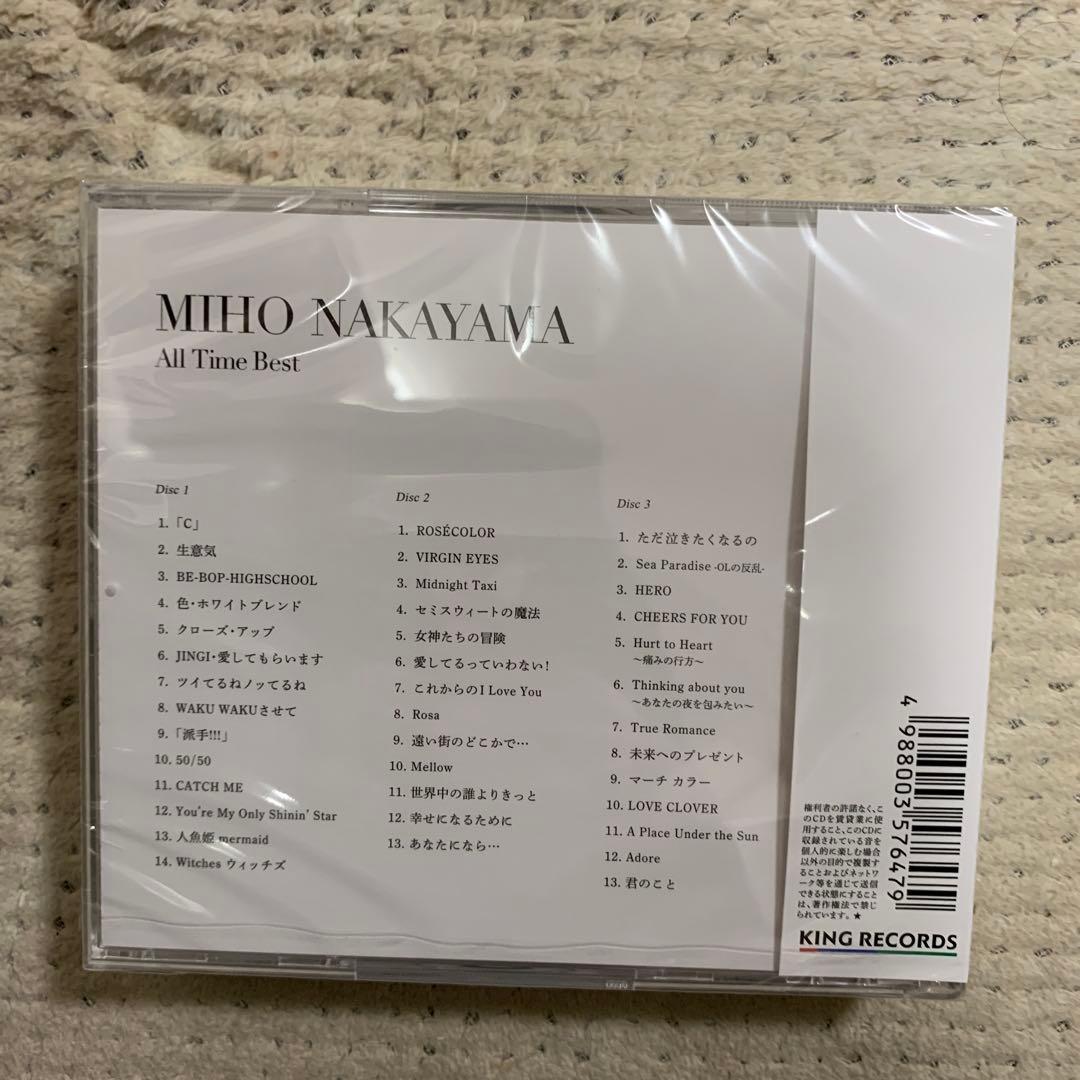 【新品未使用】中山美穂 All Time Best