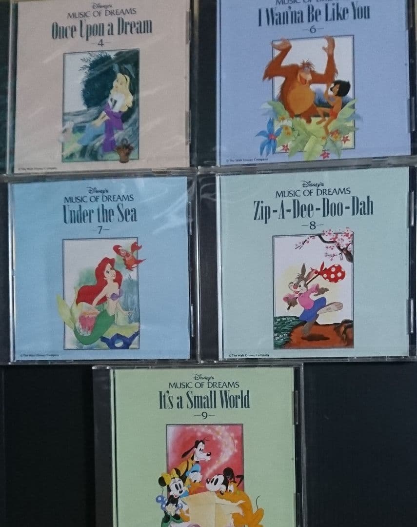 【ディズニー】Disney MUSIC OF DREAMS CD10枚セット