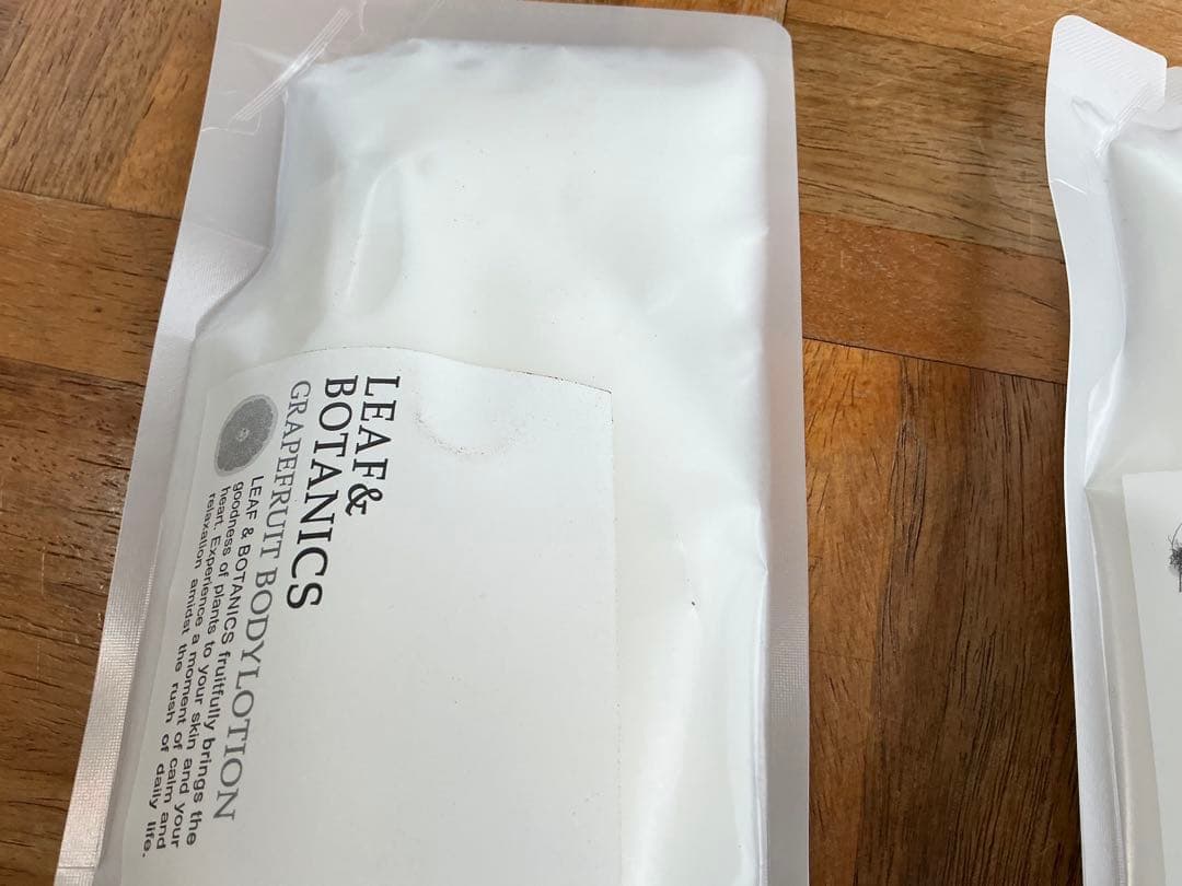値下　未使用　LEAF & BOTANICS ボディローション　詰替　5個セット