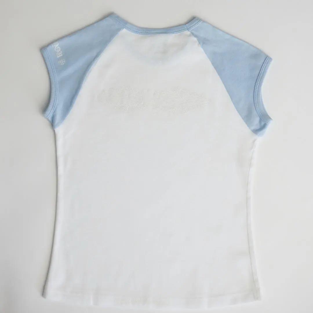 クロムハーツ ハート＆フローラルクロス Tシャツ シルバーラメ入りプリント レア