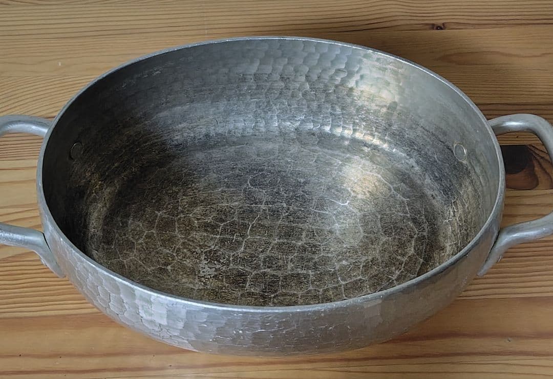 京都鍛金工房 WESTSIDE33 オーバル鍋 浅型 23cm