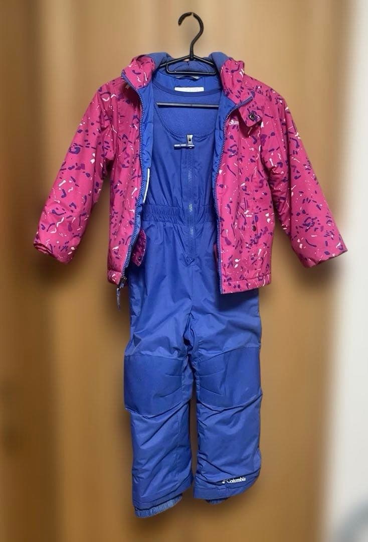 Columbia キッズ スノーウェア上下セット（XXS・4/5サイズ）