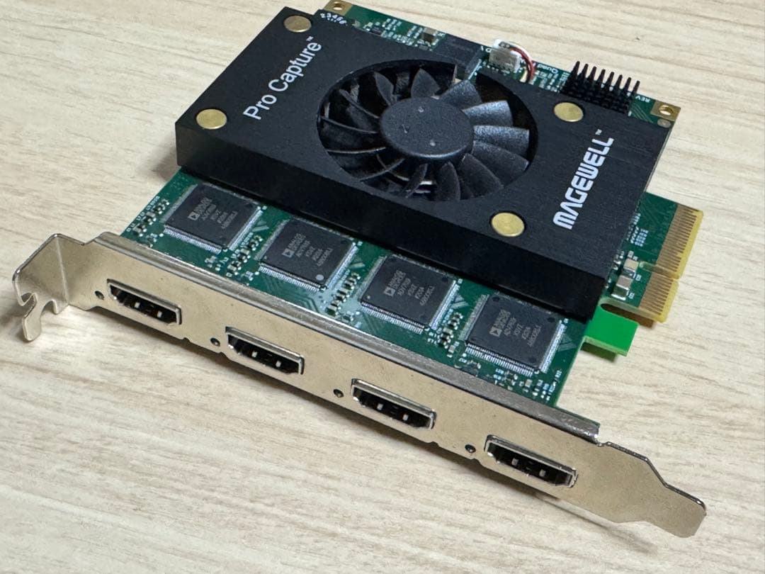 magewell pro capture quad HDMI キャプチャカード