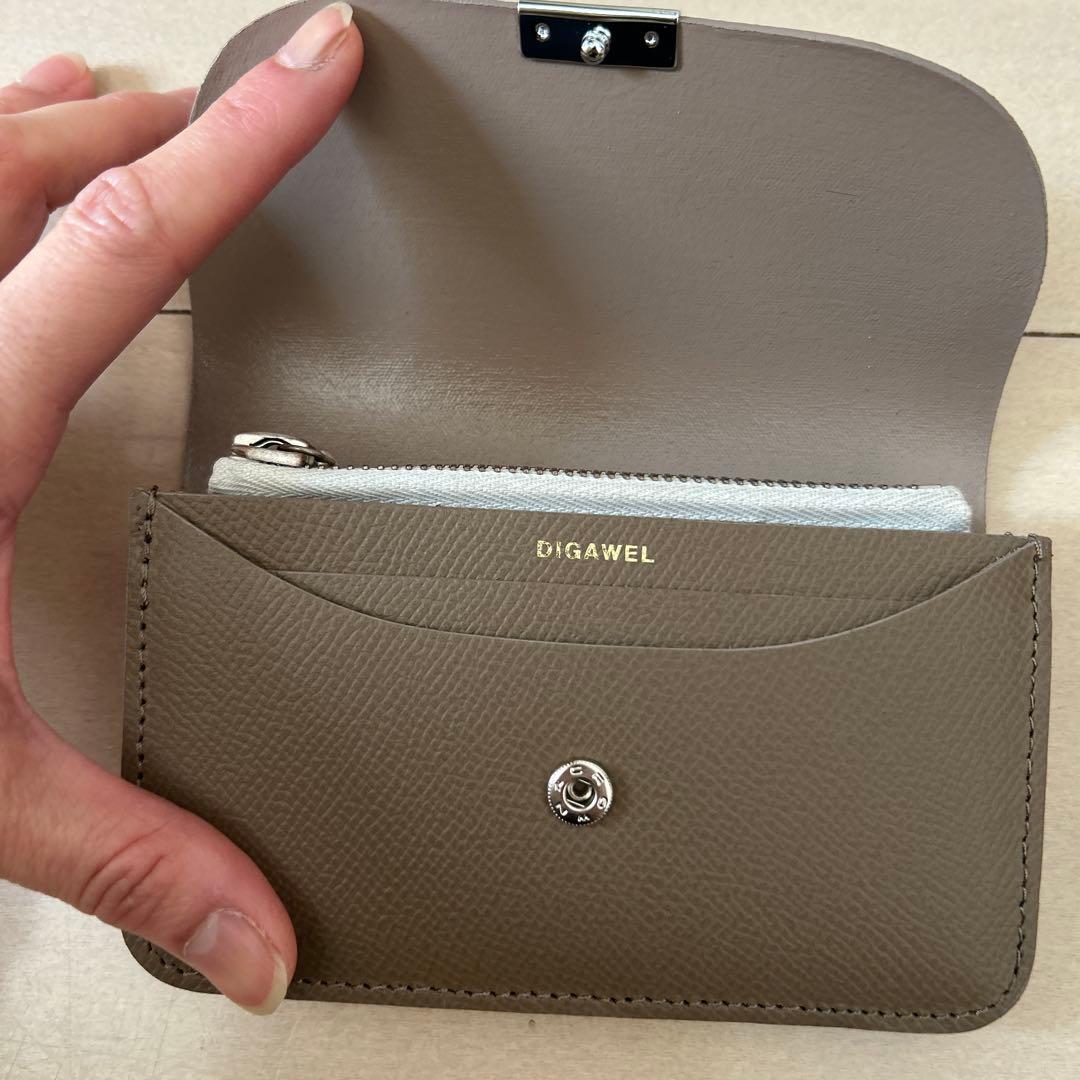 DIGAWEL ディガウェル　カーフレザーギャルソンウォレット
