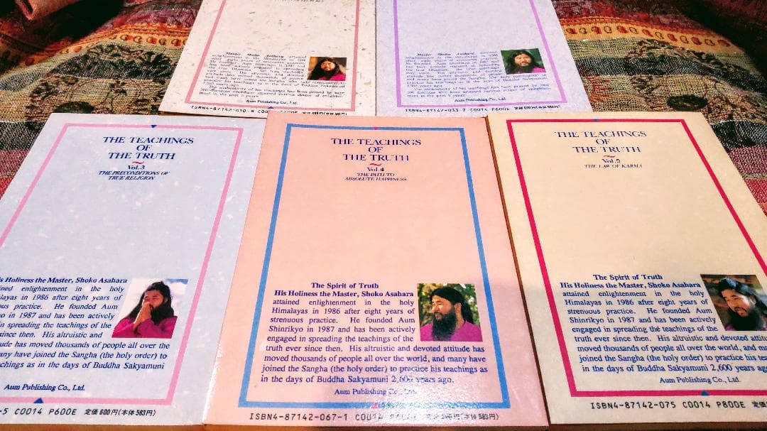 洋書 THE TEACHINGS OF THE TRUTH Vol.1~5