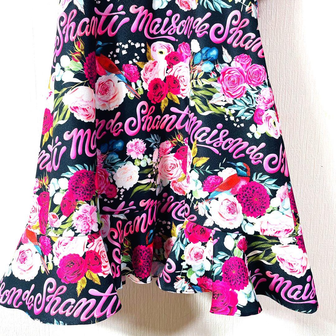 ꧁専用꧂ MAISON DE SHANTI メゾンドシャンティ 花柄ワンピース