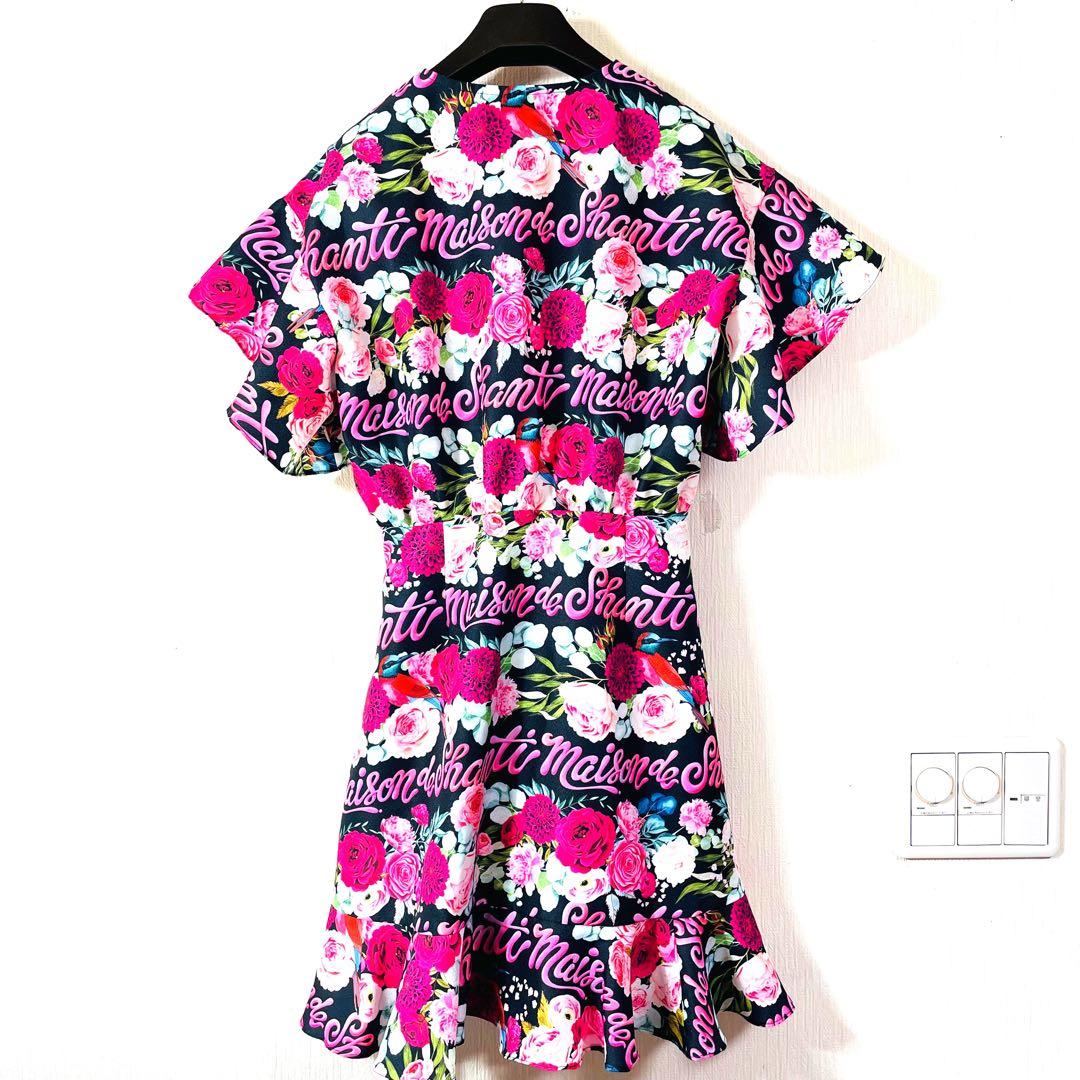 ꧁専用꧂ MAISON DE SHANTI メゾンドシャンティ 花柄ワンピース