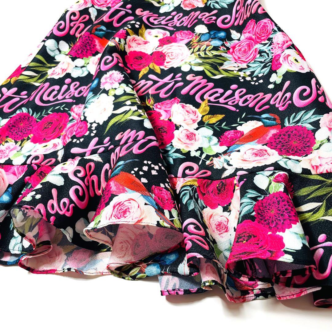 ꧁専用꧂ MAISON DE SHANTI メゾンドシャンティ 花柄ワンピース