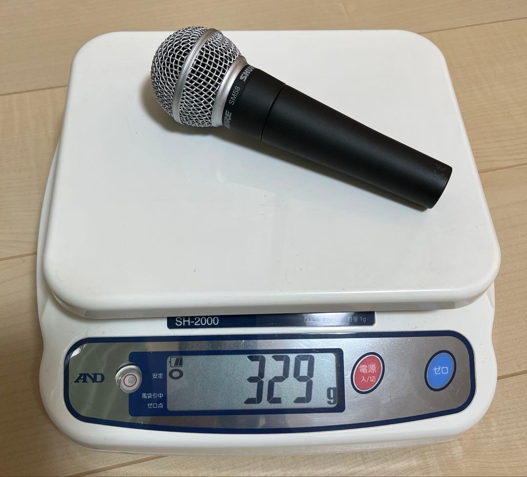 SHURE SM58 マイク ケーブル付き ダイナミックマイク