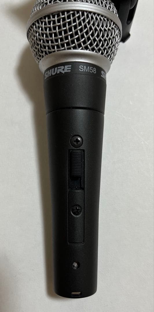SHURE SM58 マイク ケーブル付き ダイナミックマイク