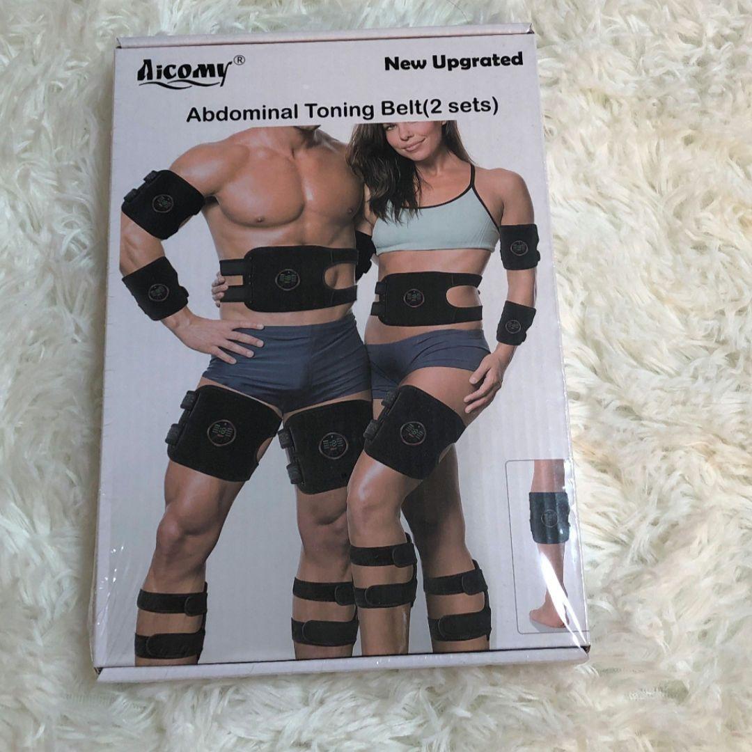 【新品♥️】セール❤EMS　腹筋ベルト　筋トレ　男女兼用　トレーニング　充電式