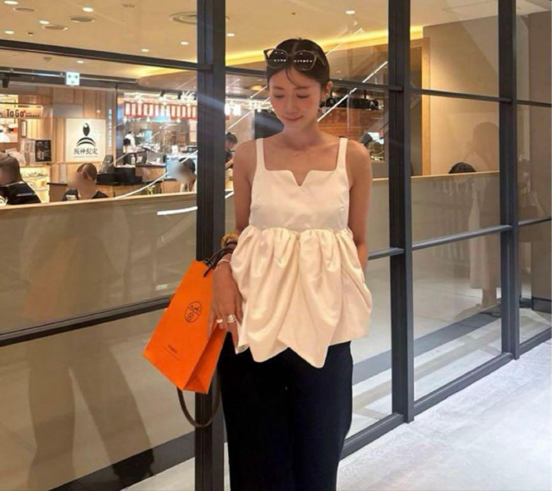 bibiy BIANCA TOP ホワイト