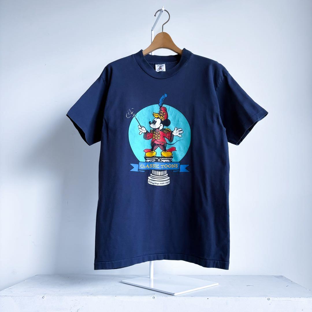 n*d様 美品 90s Disney ミッキーの大演奏会 ビンテージ Tシャツ
