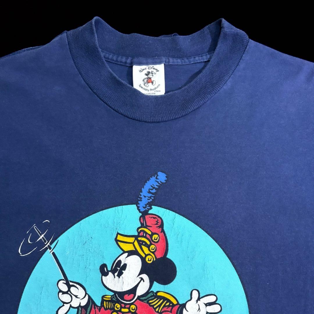 n*d様 美品 90s Disney ミッキーの大演奏会 ビンテージ Tシャツ